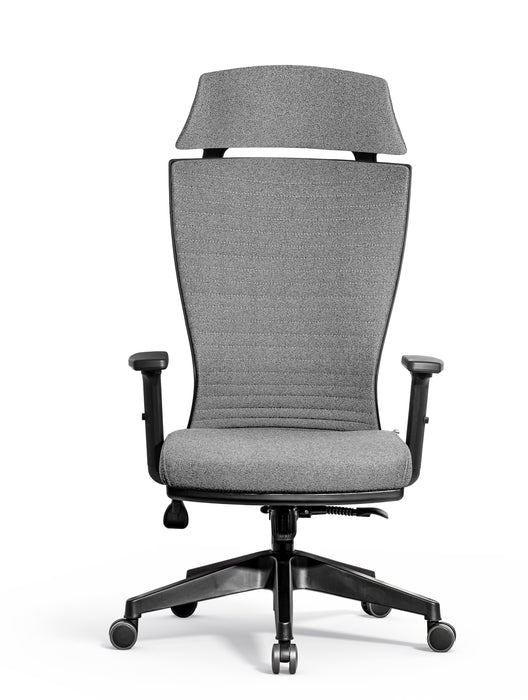 Trento ergonomikus irodai forgószék deréktámasszal, extra fejtámasszal, szövet