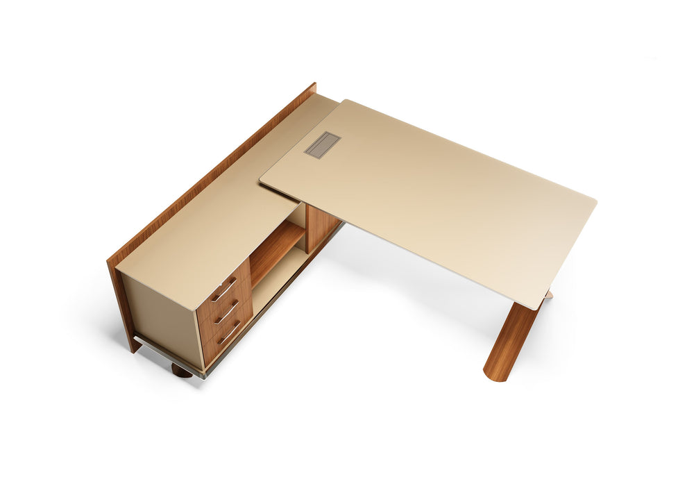 Wieno L-alakú vezetői irodabútor szett