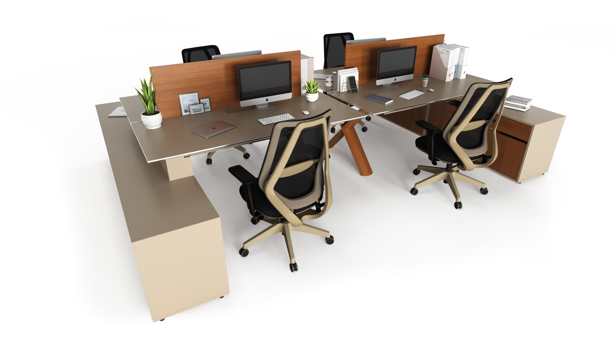 Wieno 2 személyes munkaállomás (több méret)