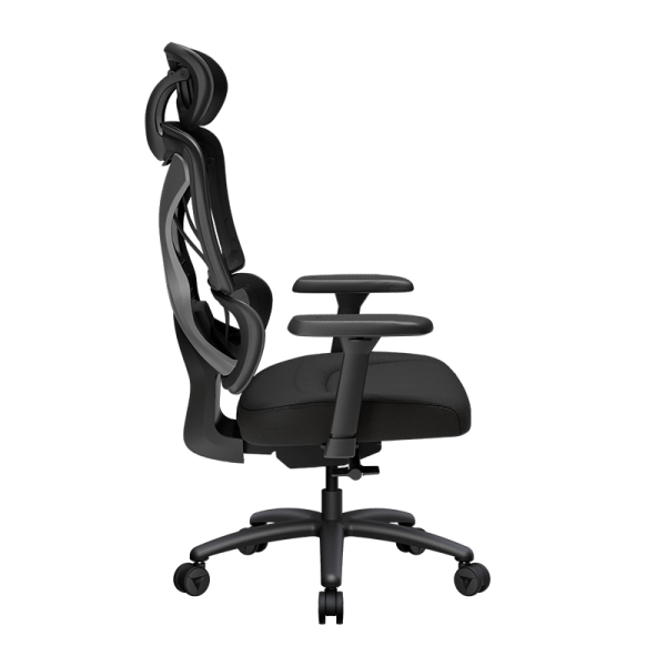 Gamer szék ThunderX3 XTC Cushion Ergonomic, Comfy Black, Fekete