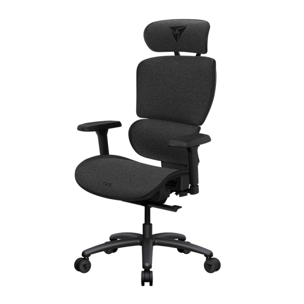 Gamer szék ThunderX3 XTC szövet irodai szék, Loft sötétszürke