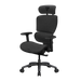 Gamer szék ThunderX3 XTC szövet irodai szék, Loft sötétszürke
