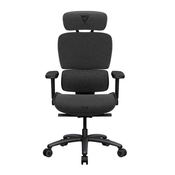 Gamer szék ThunderX3 XTC szövet irodai szék, Loft sötétszürke