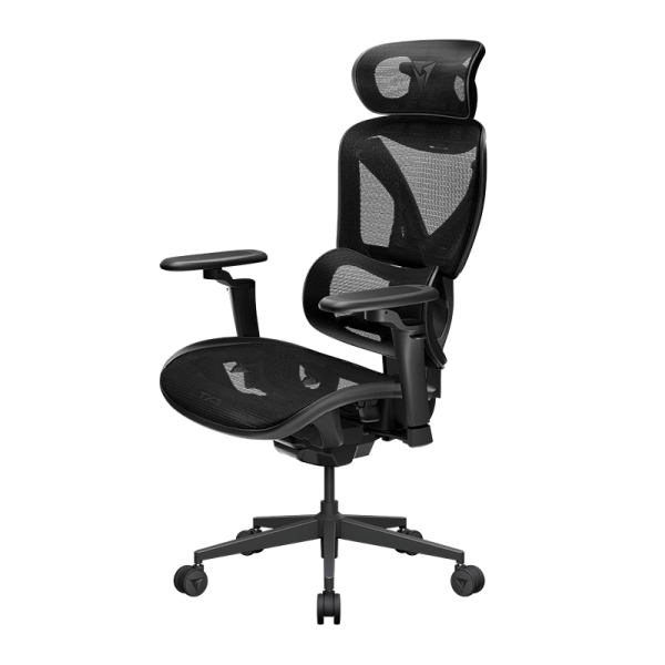 Gamer szék ThunderX3 XTC Pro 360 Ergonomic, Mesh, Fekete
