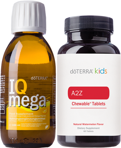 dōTERRA a2z Chewable™ + IQ Mega™ csomag