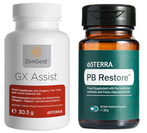dōTERRA Tisztító és megújító csomag – GX Assist + PB Restore