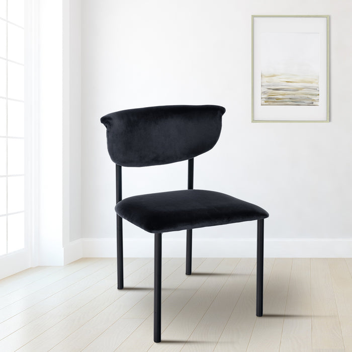 Gambell – Bársony Tárgyalószék Minimalista Fémvázzal
