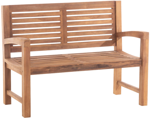 Halden kerti pad tömör teakfából, 120–240 cm – Deluzzo