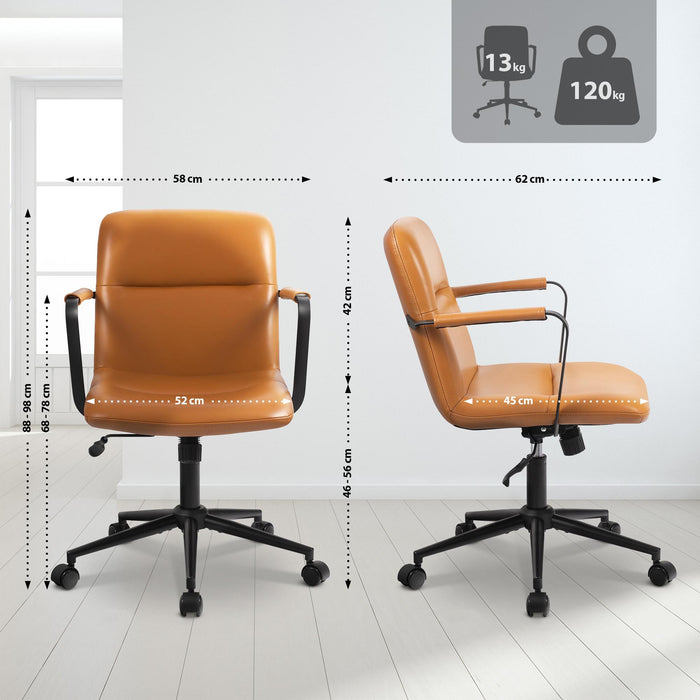 Hilda Executive – Valódi Bőr Irodai Forgószék