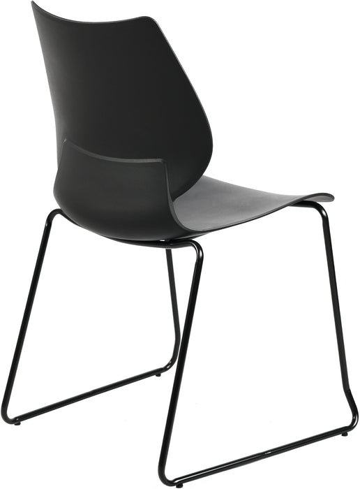 Houma Sleek – Ergonomikus Rakásolható Szánkótalpas szék