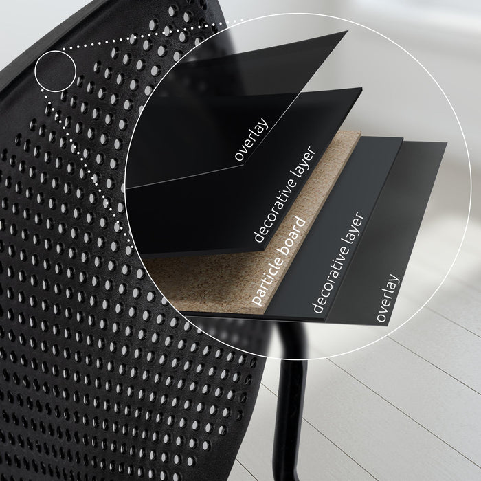 Kaber Pro – Ergonomikus Rakásolható Tárgyalószék Légáteresztő Háttámlával