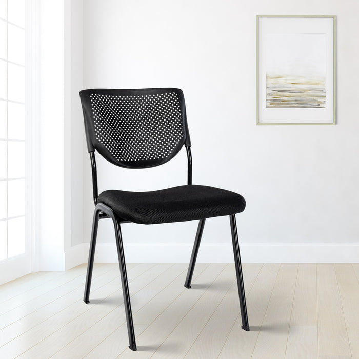 Kaber Pro – Ergonomikus Rakásolható Tárgyalószék Légáteresztő Háttámlával