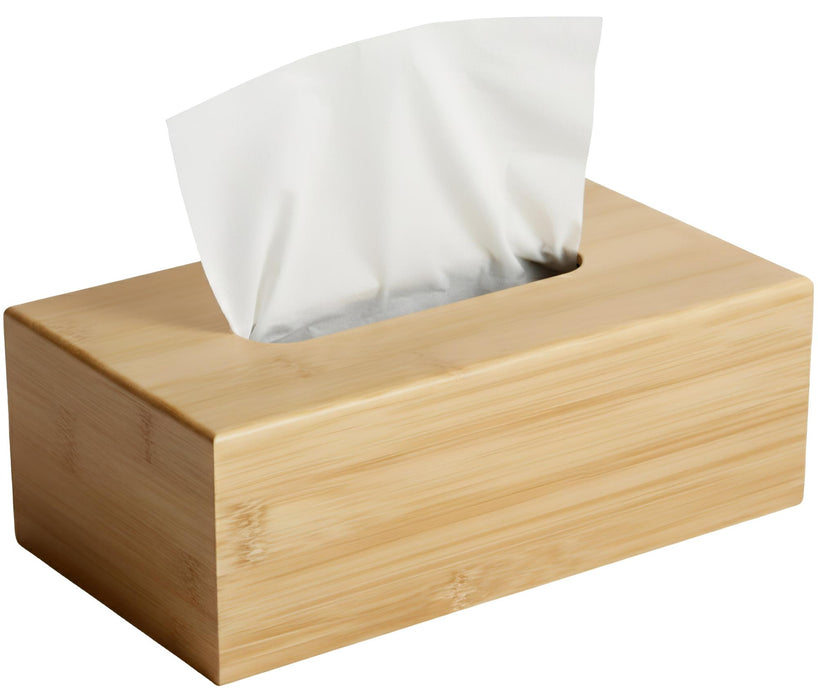 Kalmia zsebkendőtartó doboz bambuszból, szabványos utántöltő csomagokhoz – Deluzzo