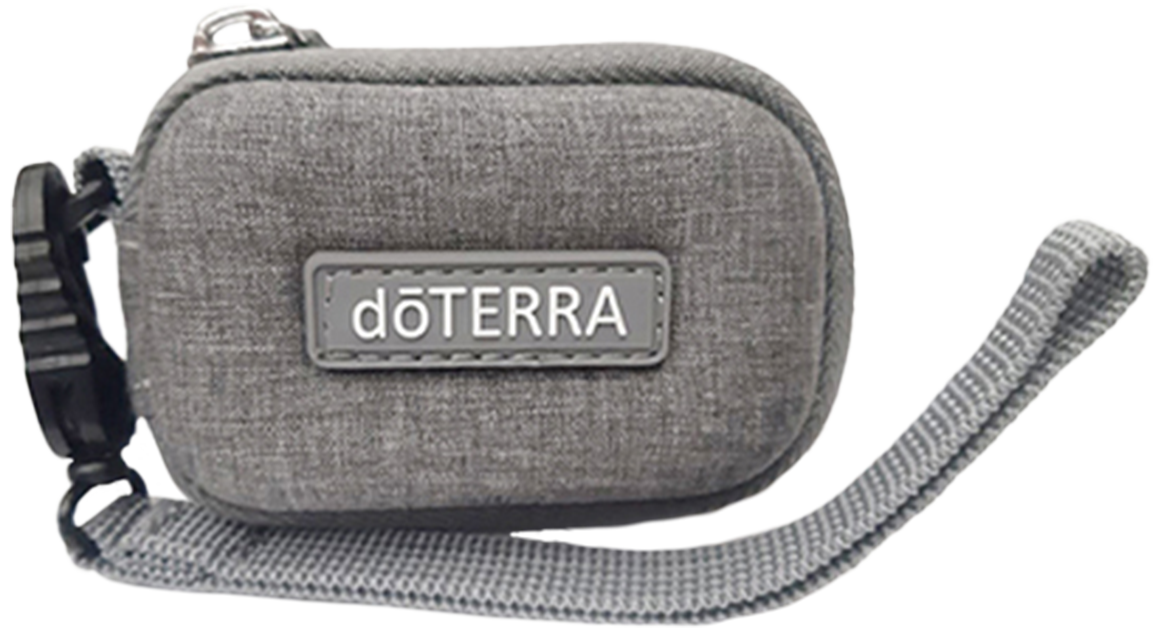 doTERRA 8 üveges kulcstartó szürke