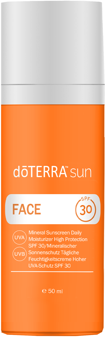 dōTERRA sun ásványi fényvédő hidratálókrém arcra 50 ml