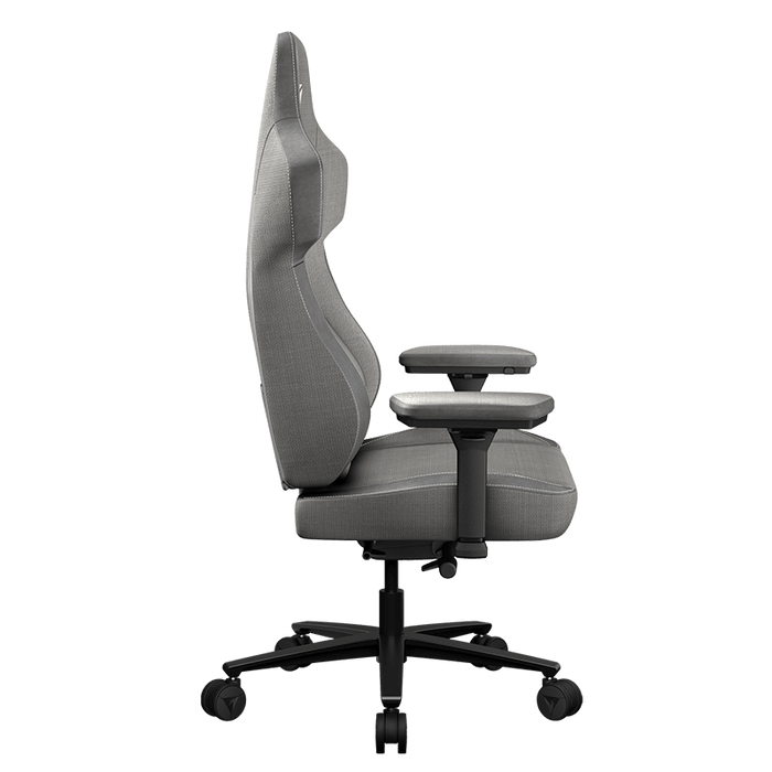 Gamer szék ThunderX3 CORE-Loft, szürke – oldalprofil