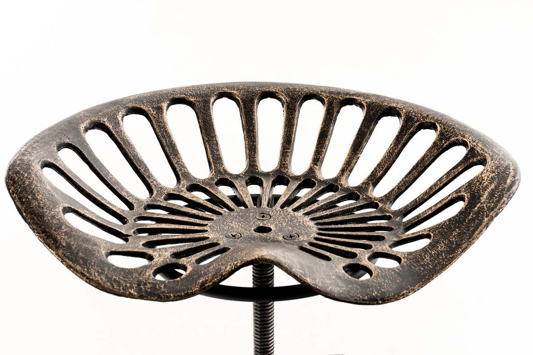 Meto ipari stílusú fém bárszék, állítható ülésmagassággal
