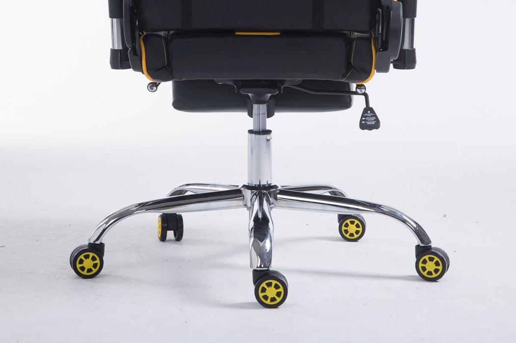 Limit V2 műbőr gamer szék lábtartóval