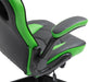 Omis műbőr gamer szék, zöld