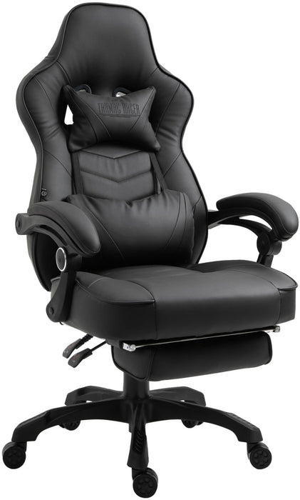 Tilos műbőr gamer szék, extra széles ülés, dönthető támla,lábtartó, 136 kg-ig