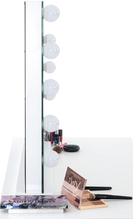 Hollywood tükör, LED-es sminktükör, dimmelhető (68 x 80 cm)