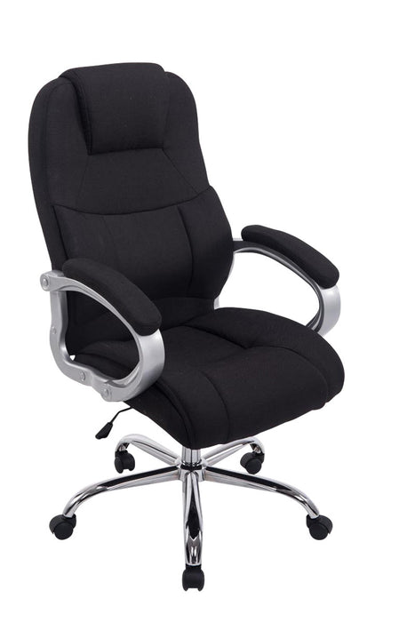 BIG_Apoll_fekete_szovet_irodai _forgoszek_150 kg-ig_krom_csillagtalp_Deluzzo