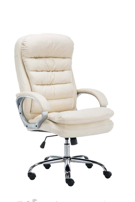 BIG_Vancouver_extranagy_teherbirasu_fonoki_szek_krem_mubor_200 kg-ig_krom_csillagtalp_Deluzzo