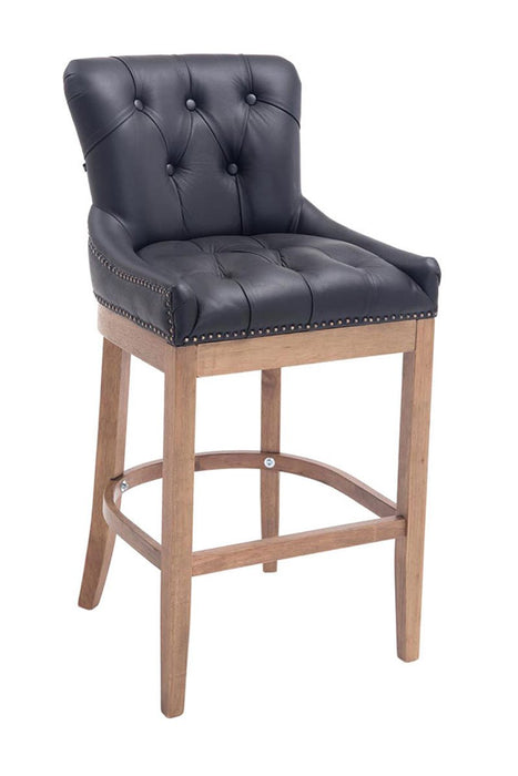 Buckingham_melytuzott_fekete_valodi__bor_barszek_vilagos_kaucsukfa_vazzal_Deluzzo