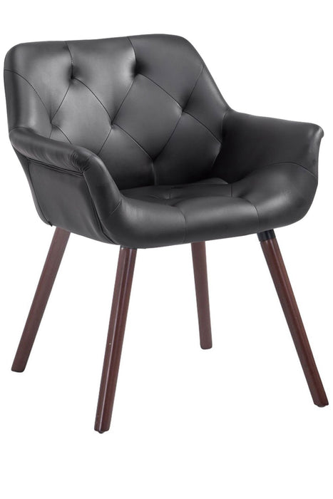 Cassidy_parnazott_steppelt_fekete_mubor_szek_dio_fa_labbal_Deluzzo