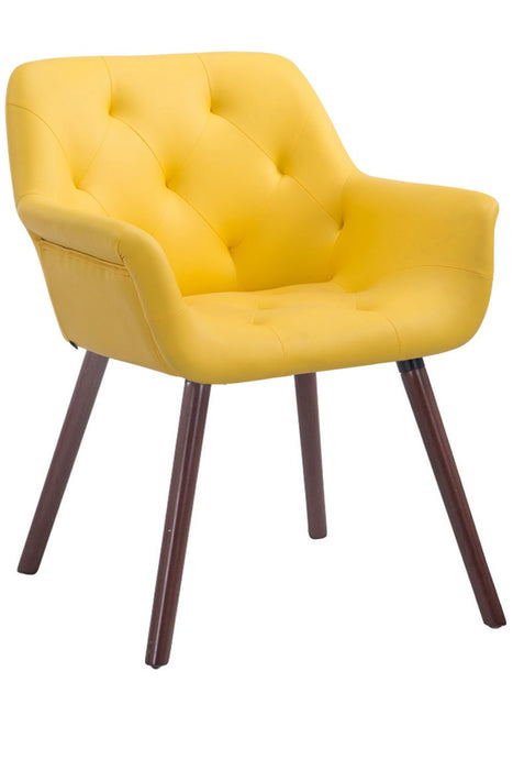 Cassidy_parnazott_steppelt_sarga_mubor_szek_dio_fa_labbal_Deluzzo