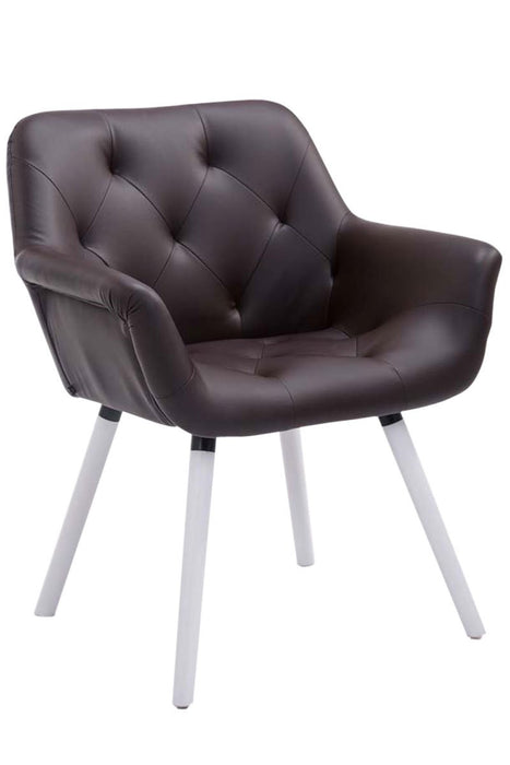 Cassidy_parnazott_steppelt_sotetbarna_mubor_szek_feher_fa_labbal_Deluzzo