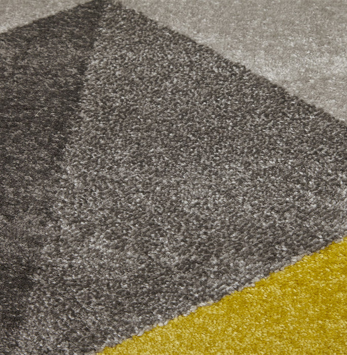 Muoto sárga-szürke szőnyeg (160x230 cm)