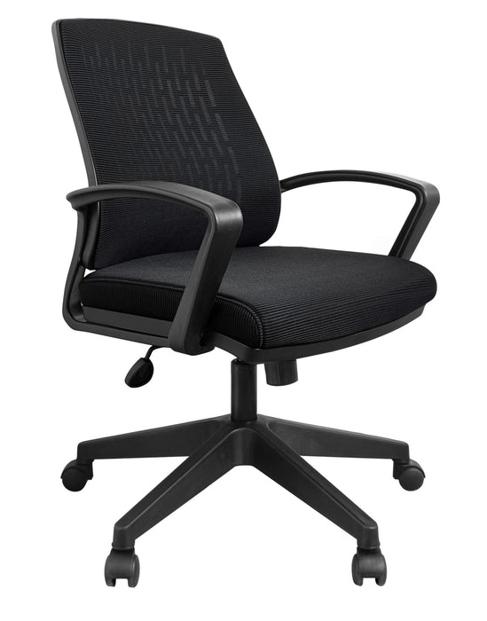 Enna_sotetszurke_3Dmesh_halos_irodai_ forgoszek_130_kg_teherbirassal_fekete_csillagtalp_Deluzzo