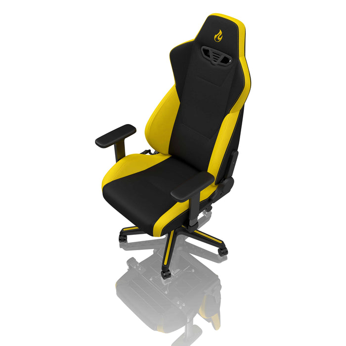 Nitro Concepts S300 szövet gamer szék, sárga