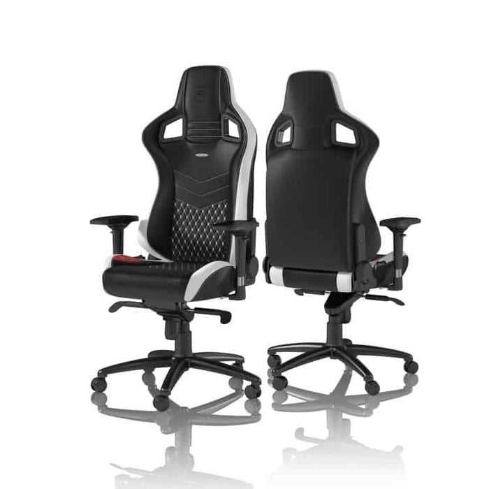 Noblechairs Epic valódi bőr gamer szék, fehér