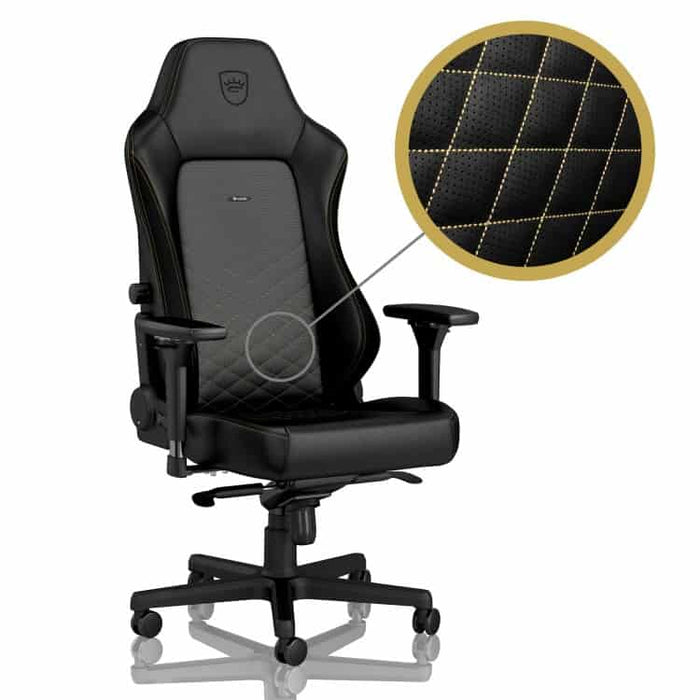 Noblechairs Hero műbőr gamer szék, arany