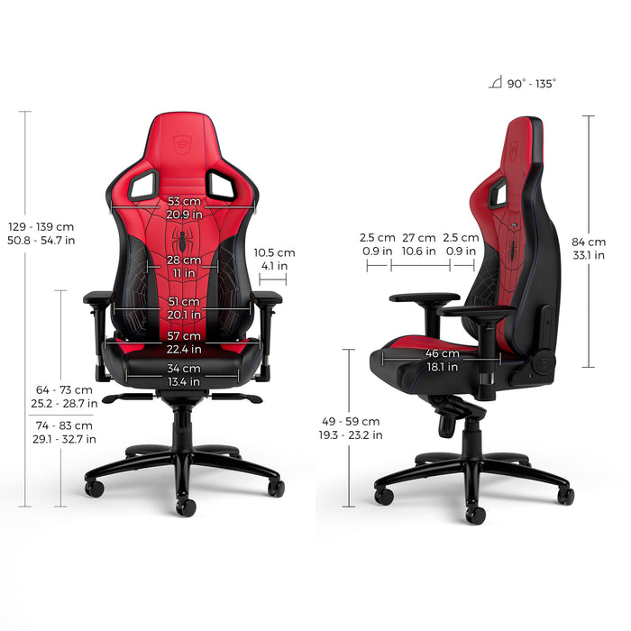 Gamer szék noblechairs EPIC Spider-Man Edition