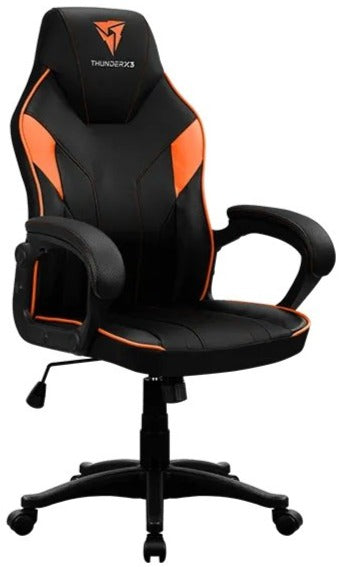 ThunderX3 EC1 műbőr gamer szék, narancs