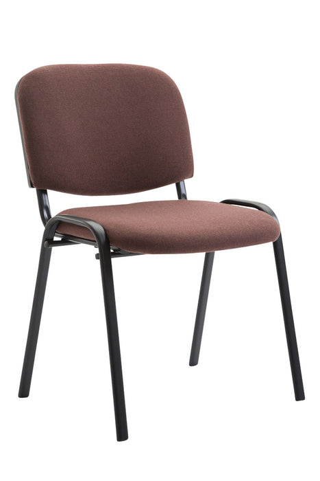 Ken_rakasolhato_konferenciaszek_
barna_szovet_huzattal_fekete_fem_labbal_Deluzzo