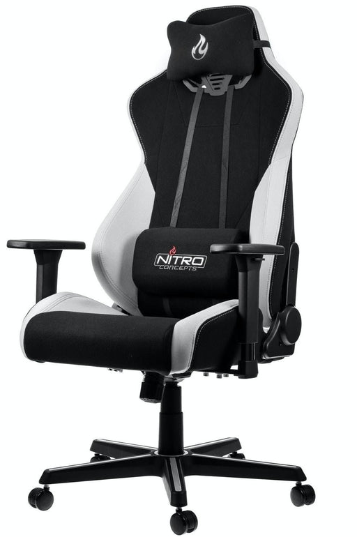 Nitro Concepts S300 szövet gamer szék, fehér