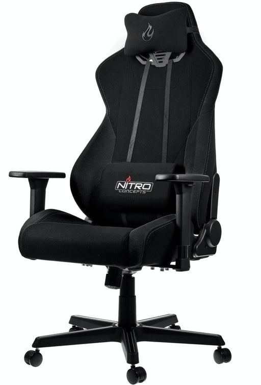 Nitro Concepts S300 szövet gamer szék, fekete