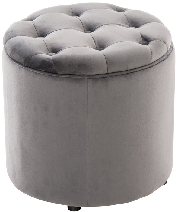 Pantin_tuzott_szurke_ barsony_puff_belso_tarolohellyel_Deluzzo