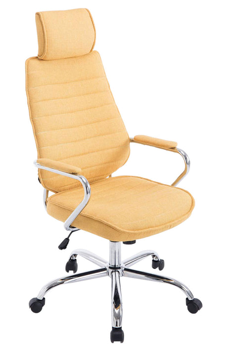 Rako_sarga_szovet_irodai_forgoszek_krom_csillagtalp_Deluzzo