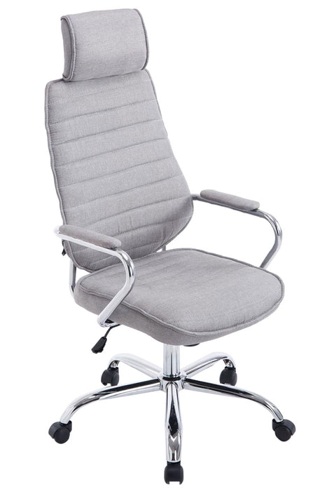 Rako_vilagosszurke_szovet_irodai_forgoszek_krom_csillagtalp_Deluzzo