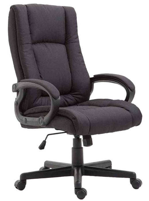 Sparta_XL_fekete_szovet_irodai_forgoszek_140 kg-ig_fekete_csillagtalp_Deluzzo