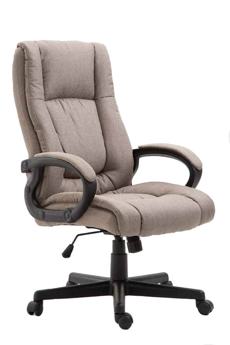 Sparta_XL_taupe_szovet_irodai_forgoszek_140 kg-ig_fekete_csillagtalp_Deluzzo