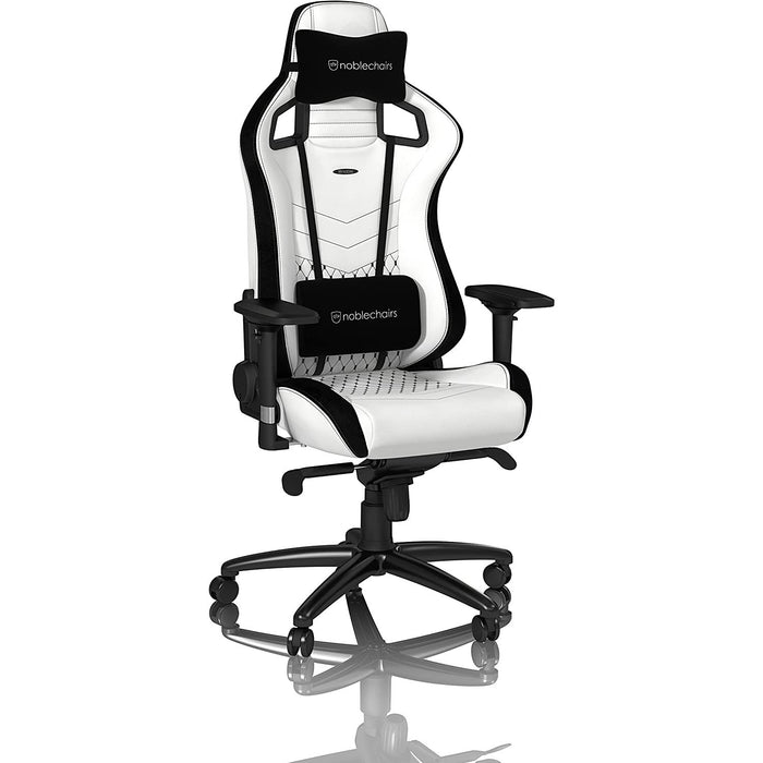 Noblechairs Epic fehér műbőr gamer szék 