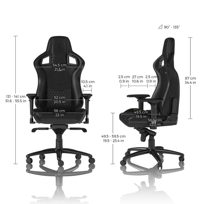 Noblechairs Epic valódi bőr gamer szék